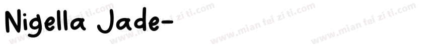 Nigella Jade字体转换